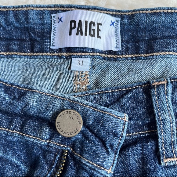 PAIGE Daryn Upcycled Avenger Jean Shorts size 31 - Picture 5 of 10